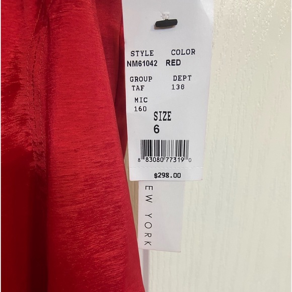 Nicole Miller New York Red Formal Dress - Picture 2 of 5